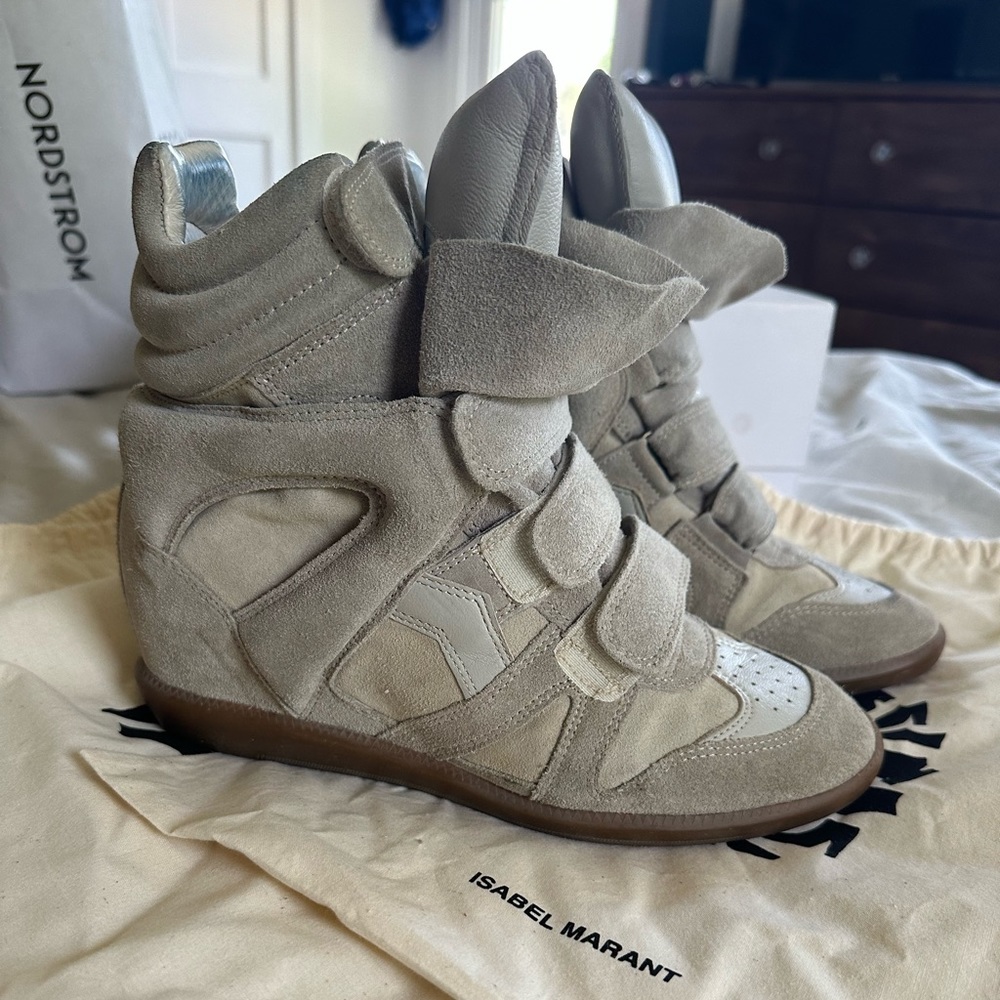 Isabel Marant wedge sneakers